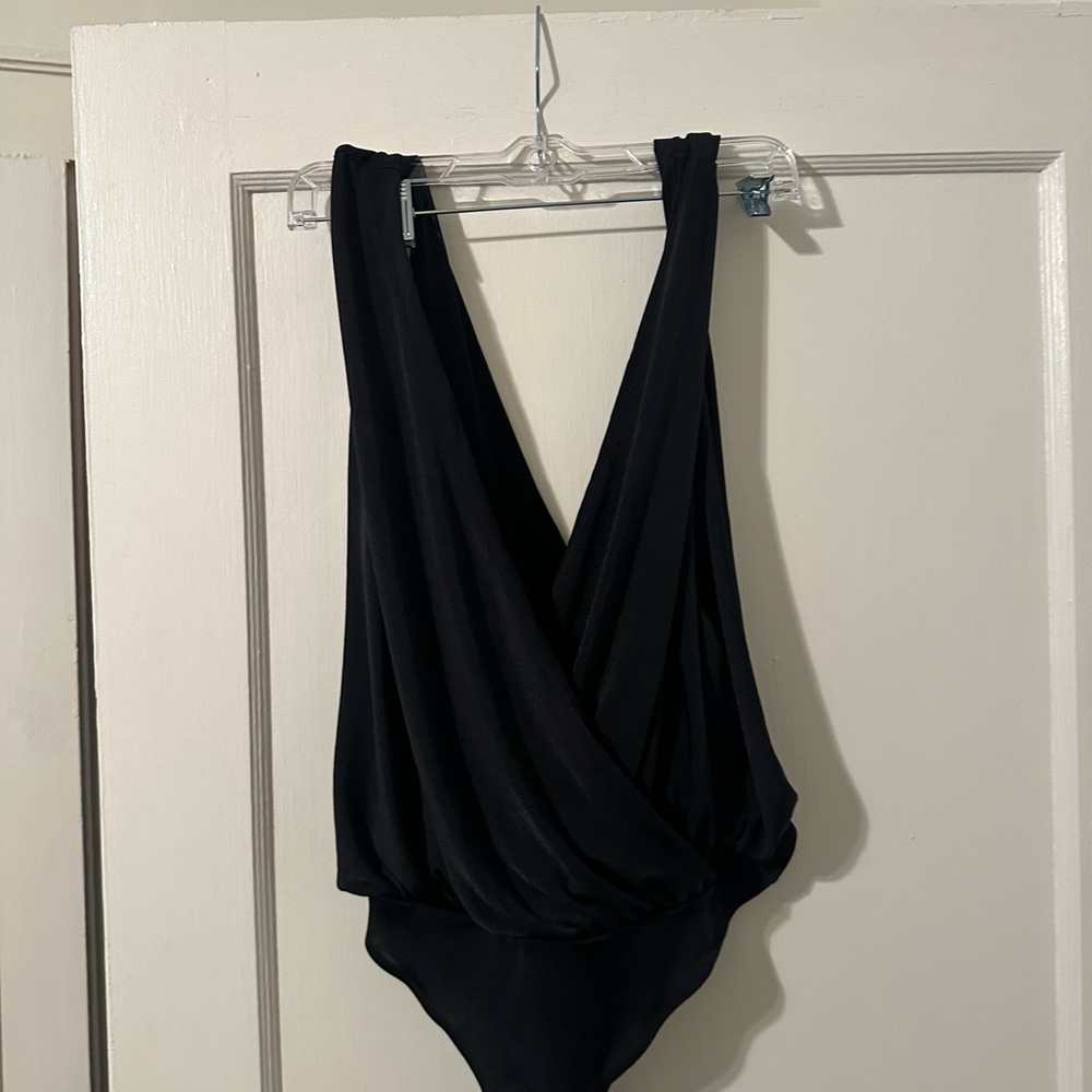 Free people intimately Black Sleeveless Bodysuit medium M